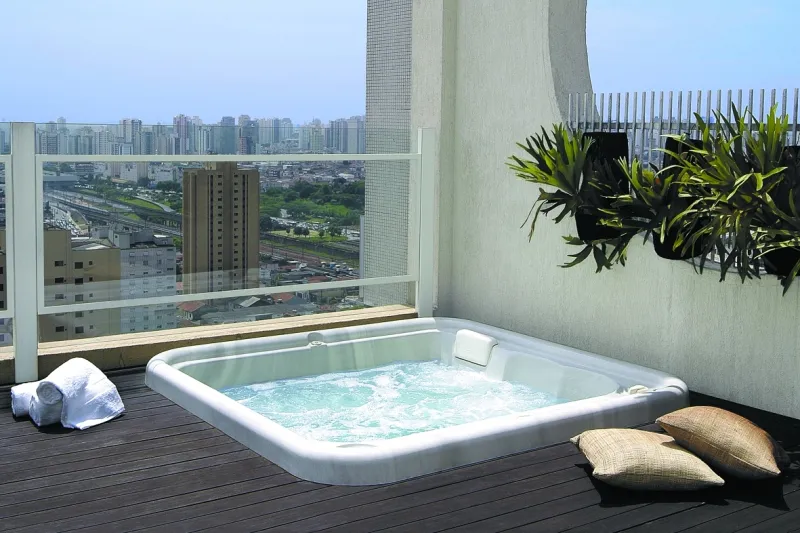 Spa Style Aqua Relax em ambiente externo