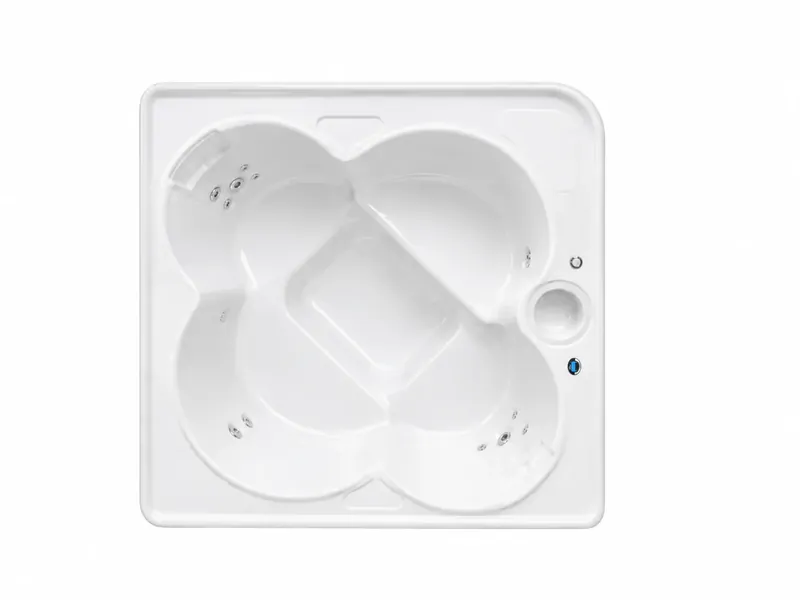 Spa Zen, spa quadrado com quatro poltronas amplas